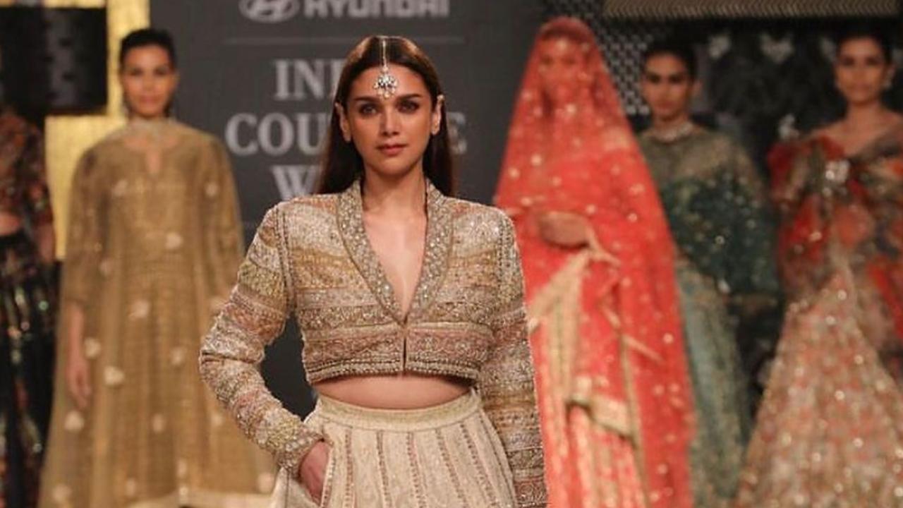 Aditi Rao Hydari says she’s ‘happy’ to be Ritu Kumar and Sanjay Leela Bhansali’s muse