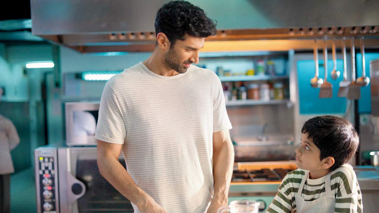 A still from the series