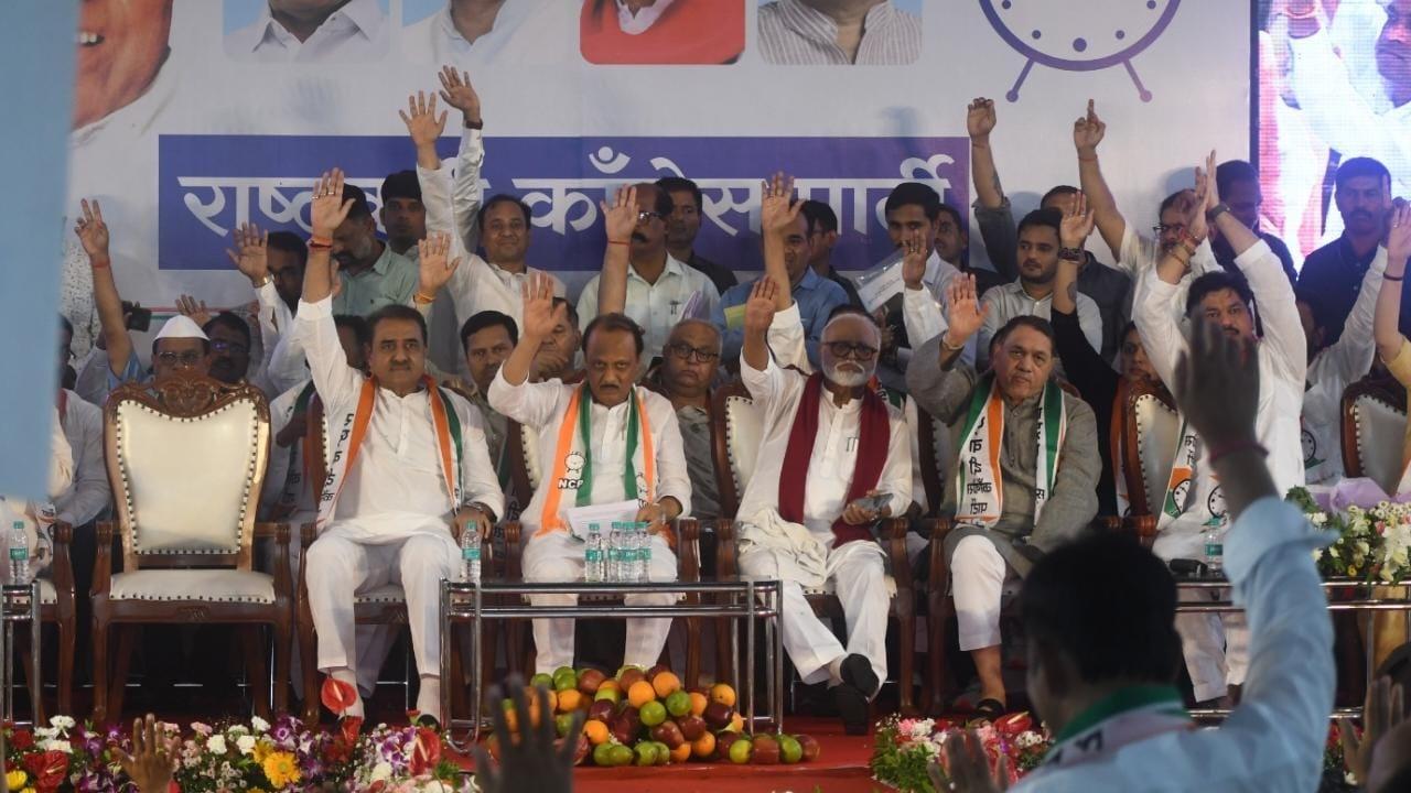 IAS officers retire at 60. Even in politics, BJP leaders retire at 75. You can see the example of L K Advani and Murli Manohar Joshi. You are 83, aren't you going to stop? Give us your blessings and we will pray that you live a long life, Ajit Pawar said