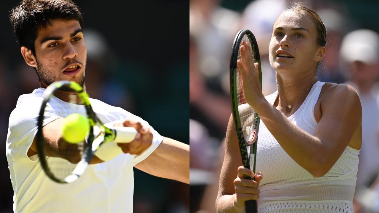 Wimbledon 2023: Carlos Alcaraz, Aryna Sabalenka advance to next round