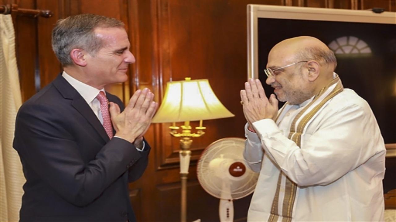 US Ambassador meets Home Minister Amit Shah