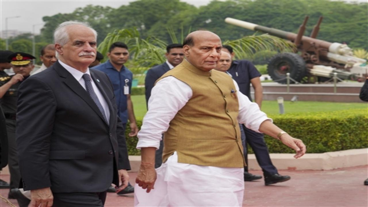 Taiana, who arrived in India yesterday is slated to hold bilateral talks with Defence Minister Rajnath Singh here today to further consolidate defence cooperation between the two countries.