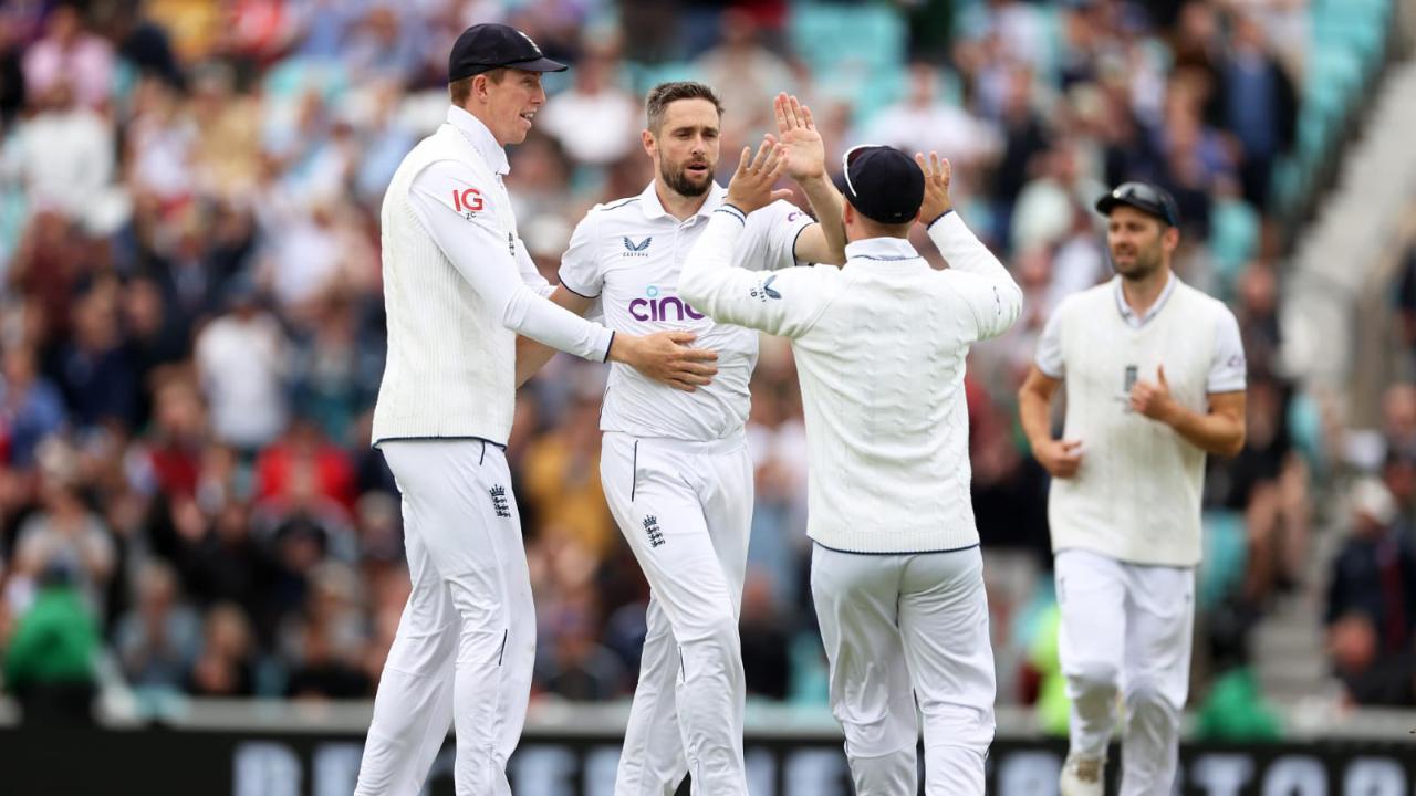 Ashes 2023 5th Test: Chris Woakes' double strike revives England's bid to level series