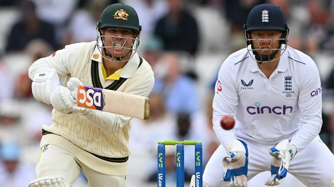 Ashes 2023 5th Test: Australia 135-0 in pursuit of 384 to beat England as rain forces early tea