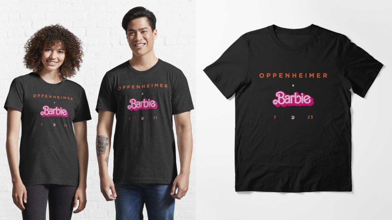 Show up in this Oppenheimer x Barbie Essential T-Shirt to sport a subtle yet solid look. Customisation is available as per colour and hoodie prints can be availed too.
Log on to sharkshirts.inCost: Rs 599