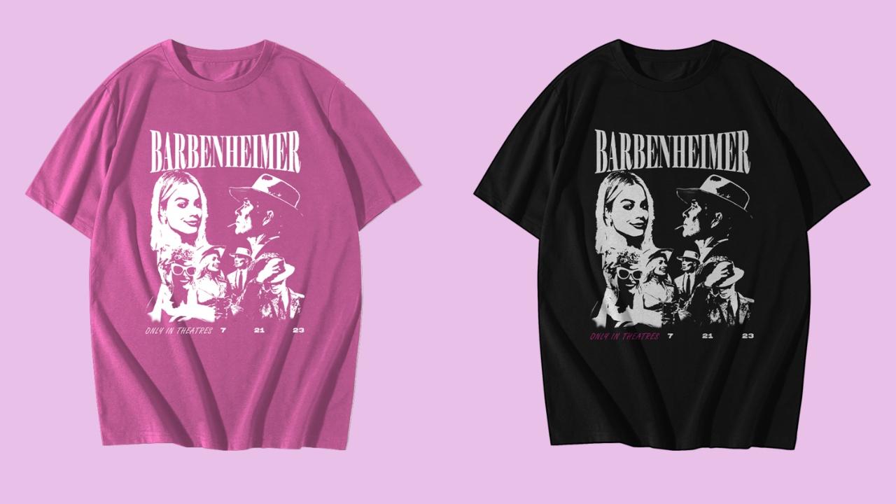 Want to sport the Barbenheimer trend in an oversized tee? Just DM this apparel brand at their Instagram handle. T-shirts are available in black and lavender colour options.
Instagram Handle: @pinkmatter.inCost: Rs 750 for both