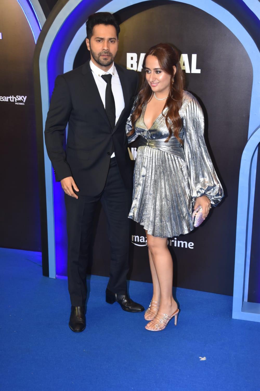 Varun Dhawan and wife Natasha Dalal at their stylish best