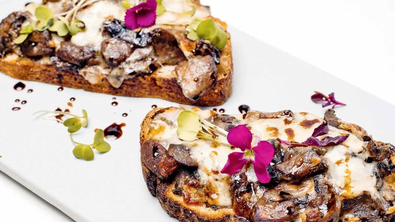 The forrestiere tartine is the perfect combination of sourdough bread, topped with cheddar cheese and shiitake mushrooms.At: Someplace Else, Jio World Drive, BKC, Bandra East.Cost: Rs 395Call: 8356984990