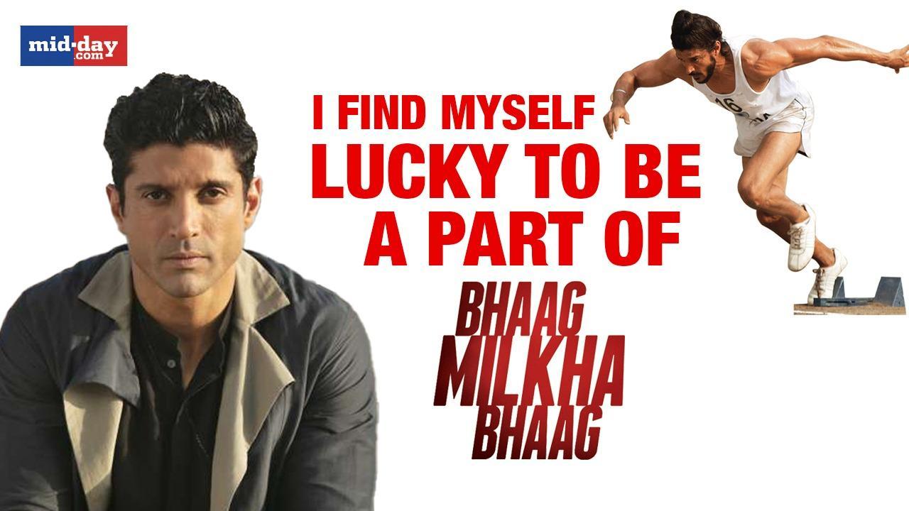 I Find Myself Lucky To Be A Part Of Bhaag Milkha Bhaag - Farhan Akhtar
