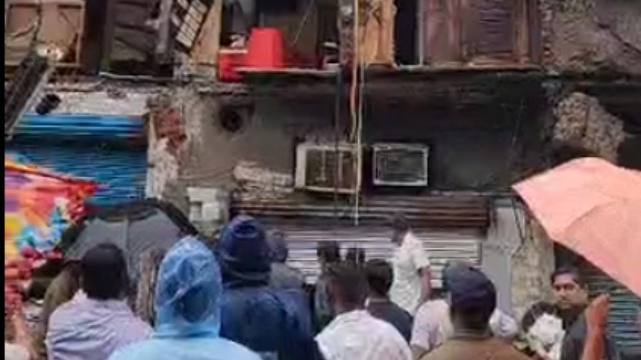 The building, which was declared dilapidated over a decade ago by the local civic body, collapsed in Bhayandar East on Thursday morning around 10 am