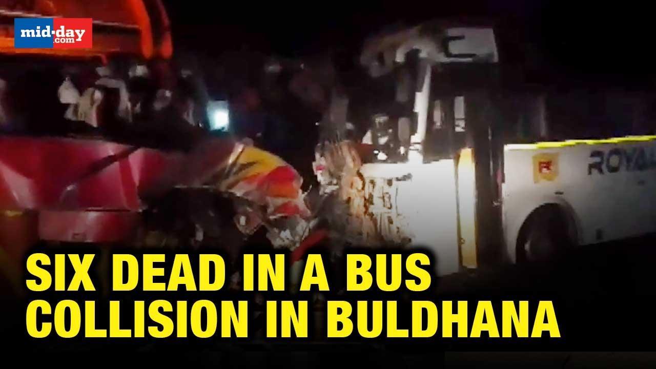 Buldhana Accident: Two buses collide in Buldhana; 6 killed, 20 injured