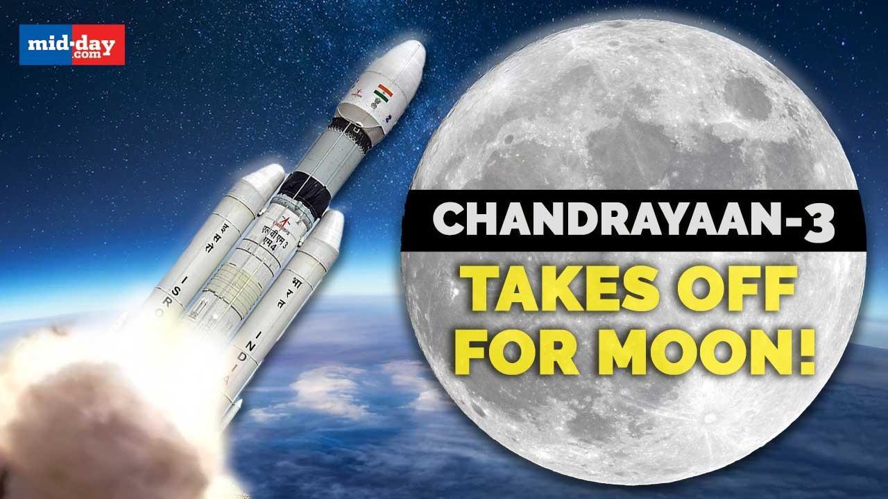 Chandrayaan-3: Chandrayaan-3 successfully launched from Sriharikota