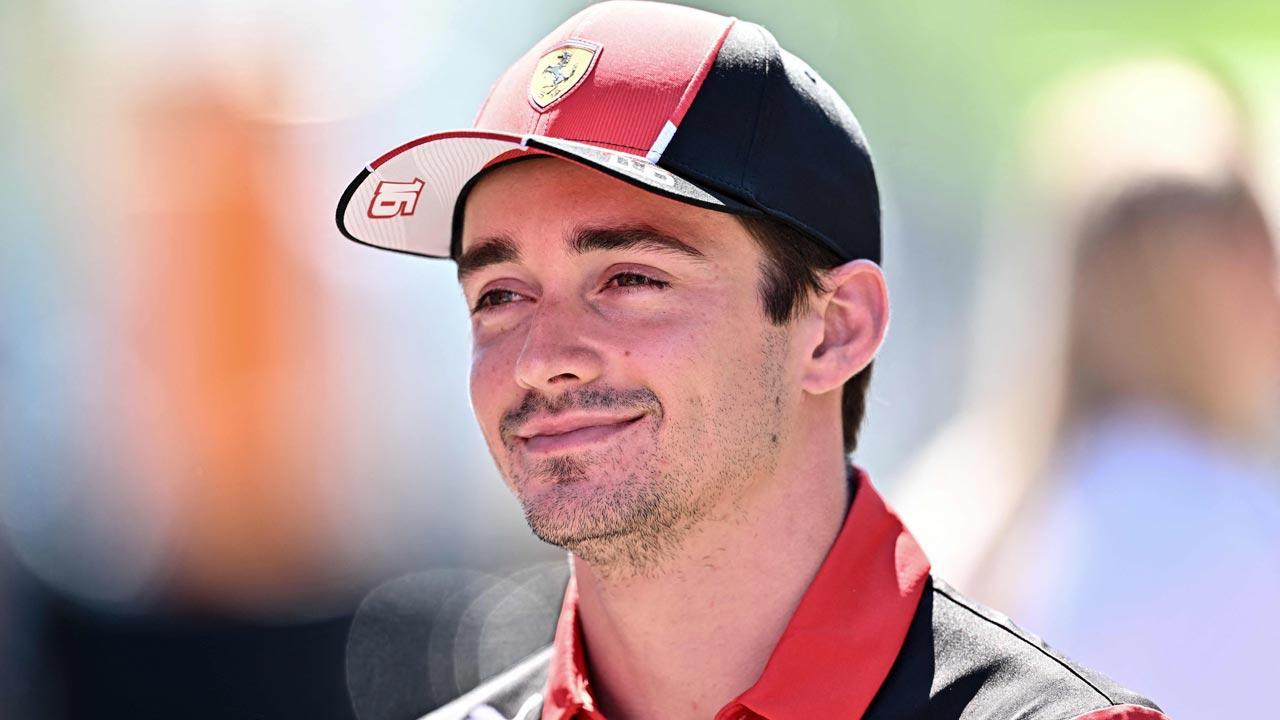 I'm only happy when I'm first: Charles Leclerc