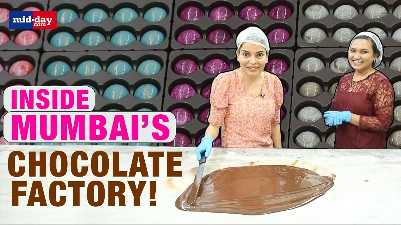 Exploring Mumbai's chocolate factory: A journey into crafting chocolate delights