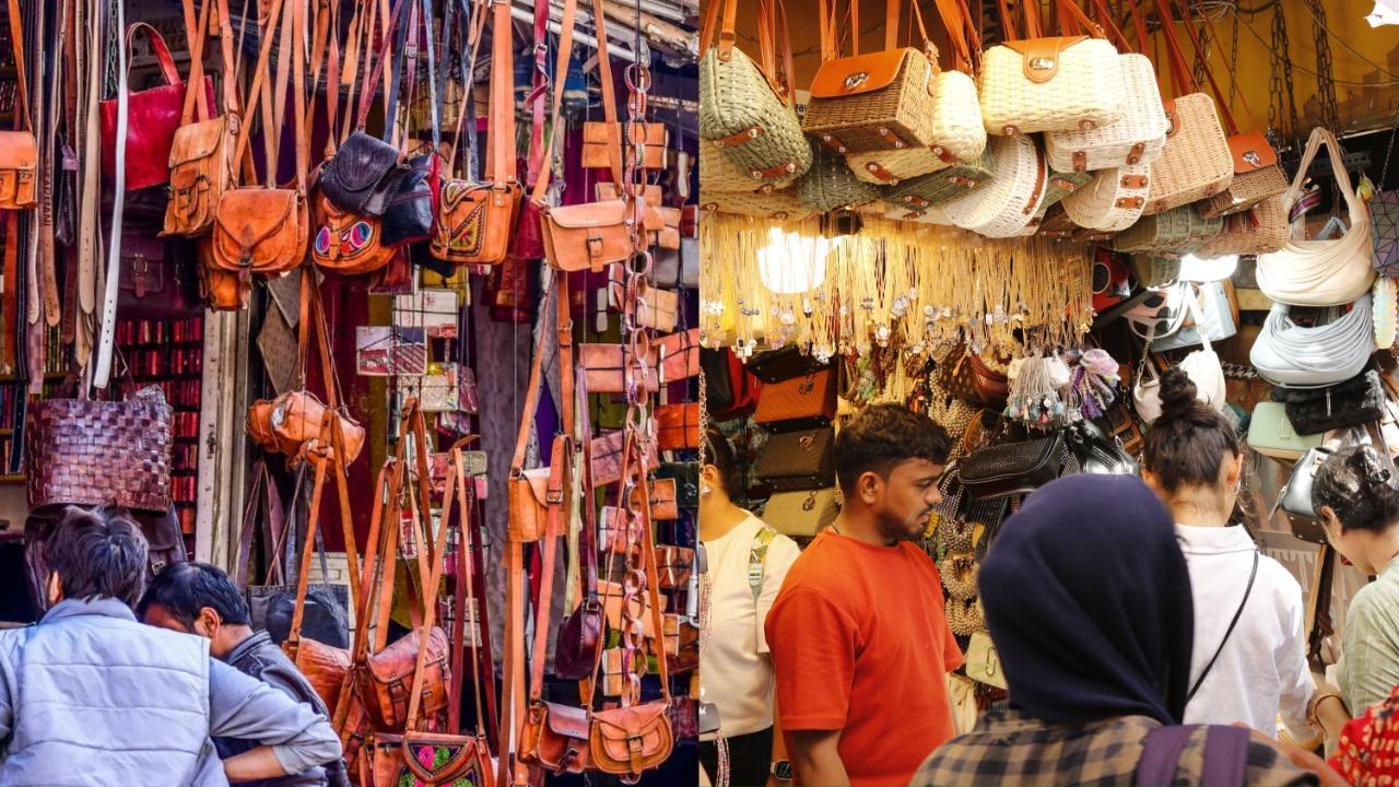 Mumbai's best street shopping awaits you at Colaba Causeway. Image Courtesy: Manjit