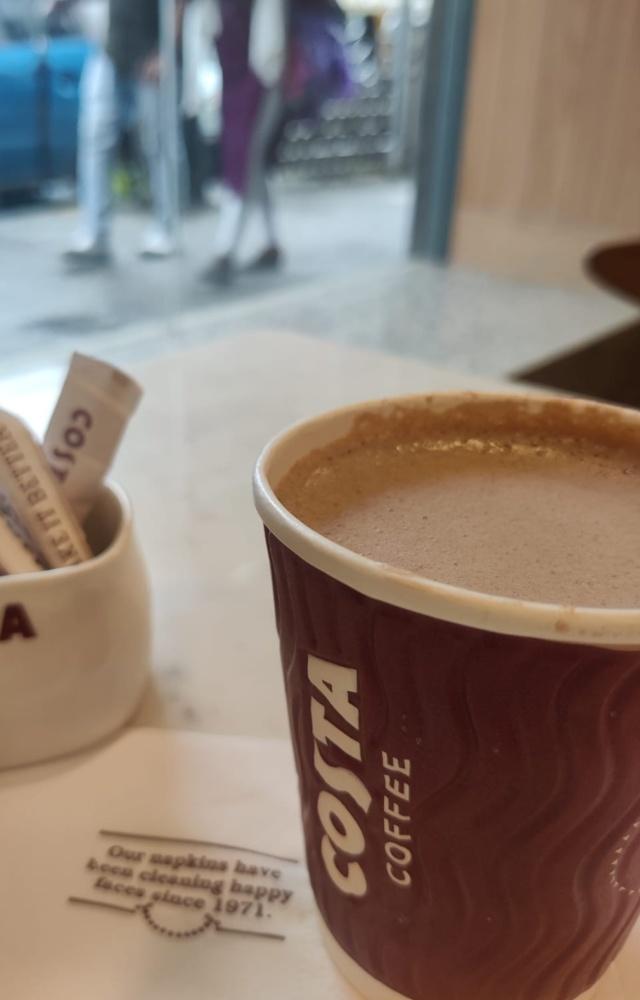 Their signature hot chocolate is just perfect balance of all flavours. Cost: 267 
