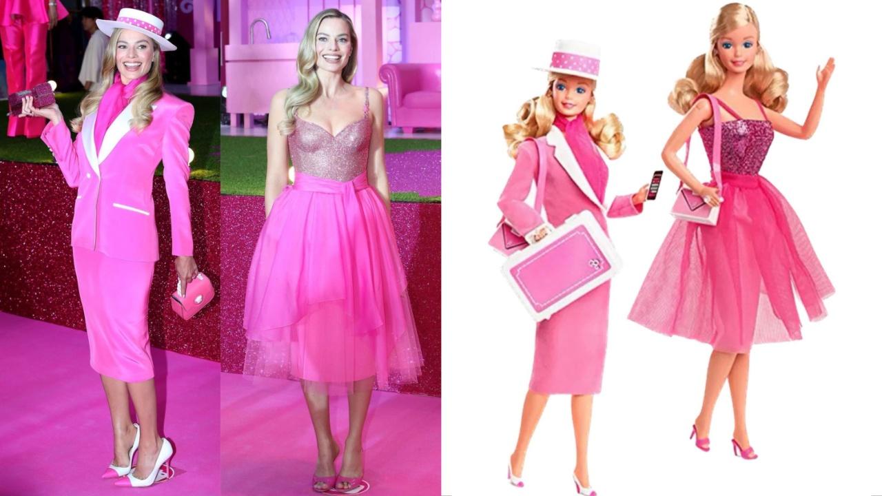 The ‘Day to Night’ Barbie launched in 1985 celebrates women’s workplace revolution. Acing the wardrobe transformation, Barbie swiftly switches from her pink power suit into a shirred skirt for her night ensemble