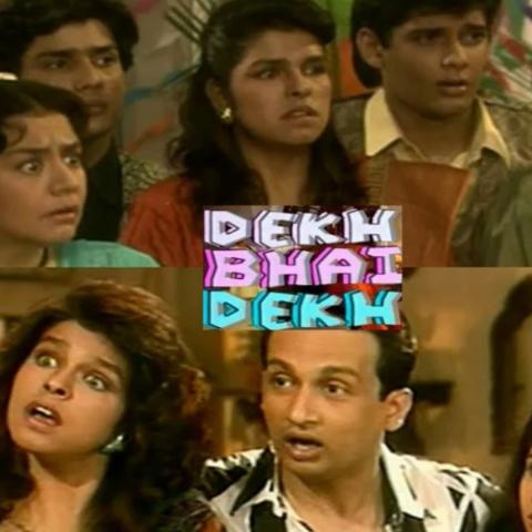 Dekh Bhai Dekh is based on three generations of the Diwan family who live as a joint family in an ancestral bungalow in the Mumbai suburbs.