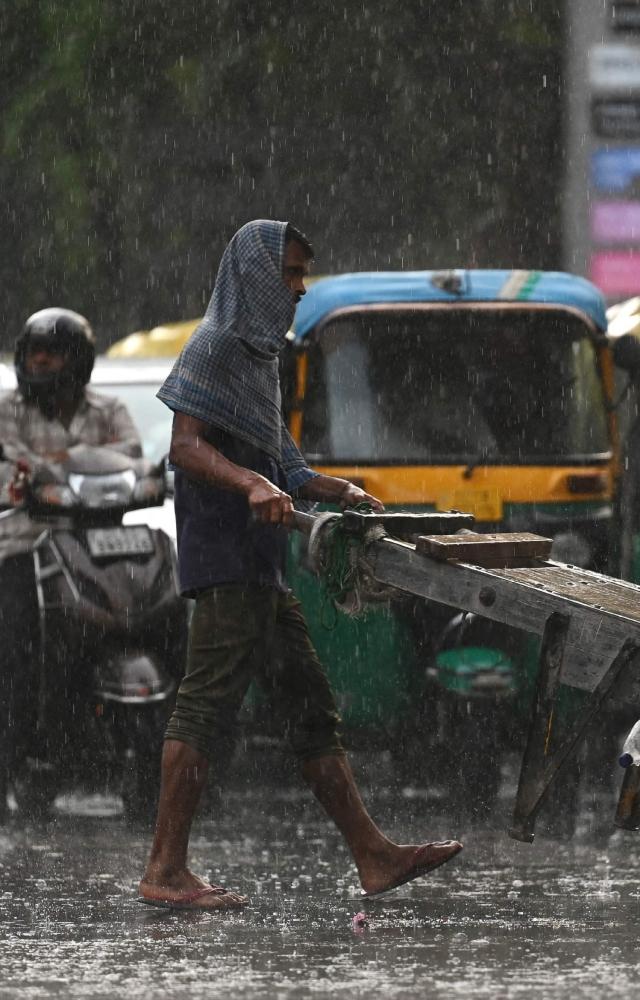 The Palam weather station recorded 19.2 mm of rainfall between 8.30 am and 5.30 pm.