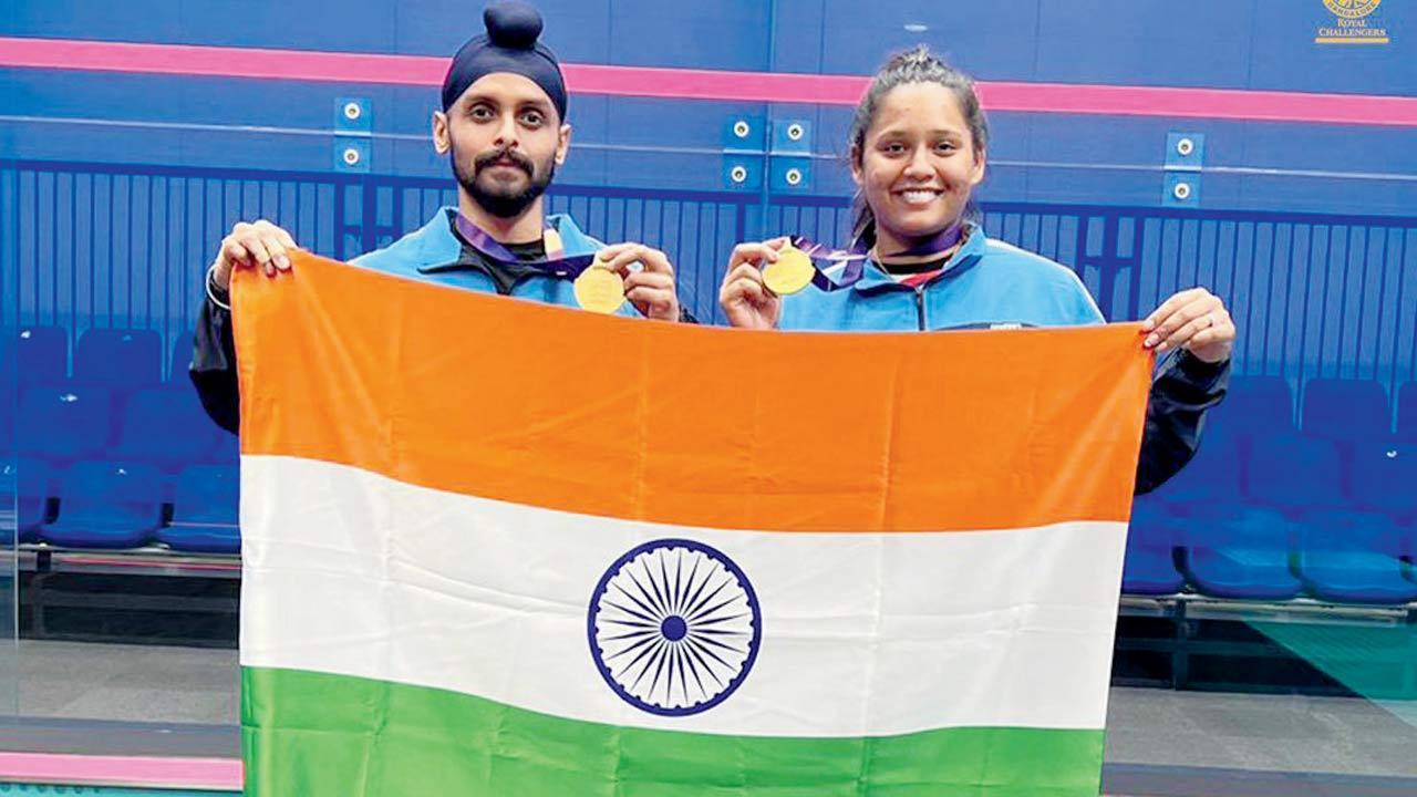 Dipika-Harinder clinch Asian mixed doubles title