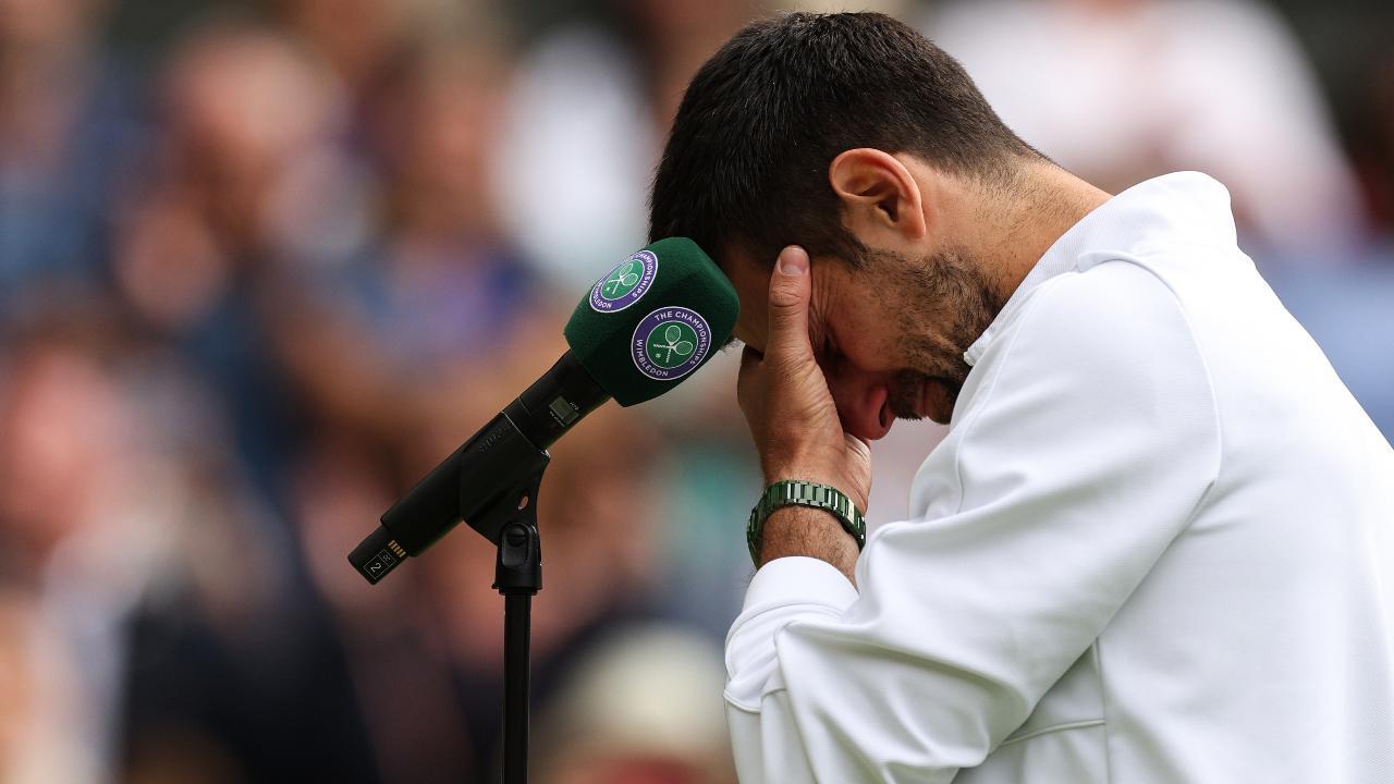 Novak Djokovic after losing Wimbledon: 'Some regrets..I had my chances'