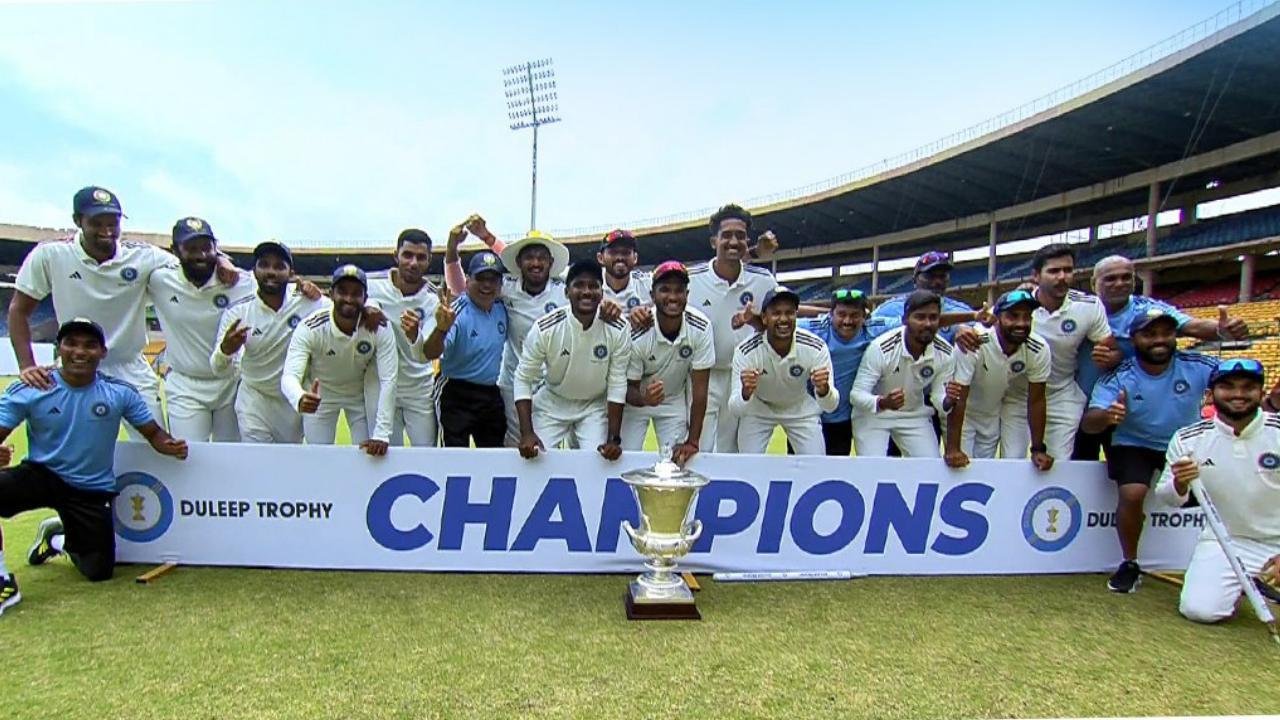 Duleep Trophy final: South Zone defeat West Zone by 75 runs to claim title