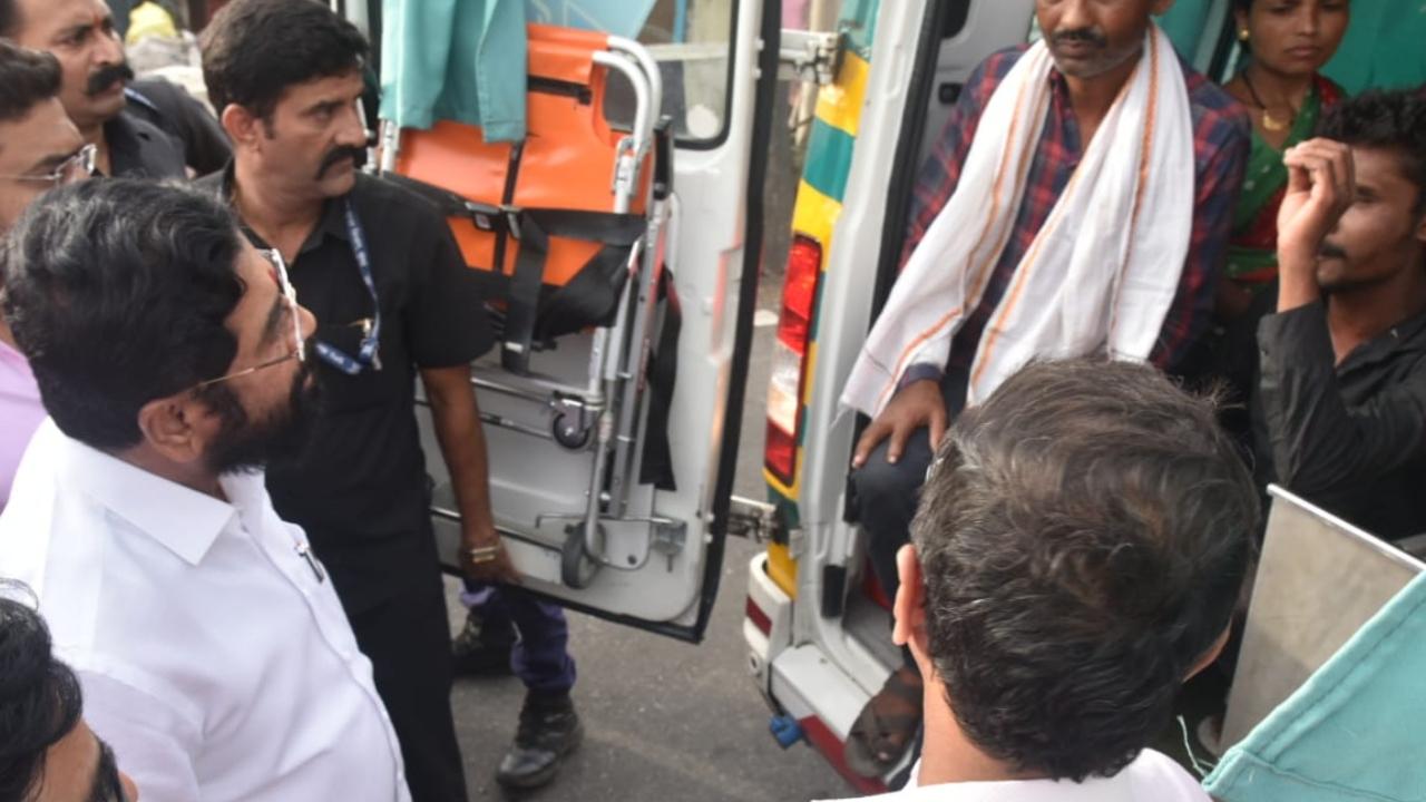 CM Shinde called up Thane Civil Hospital Surgeon Dr Kailas Pawar and asked him to make all arrangements to get Sonawane admitted there