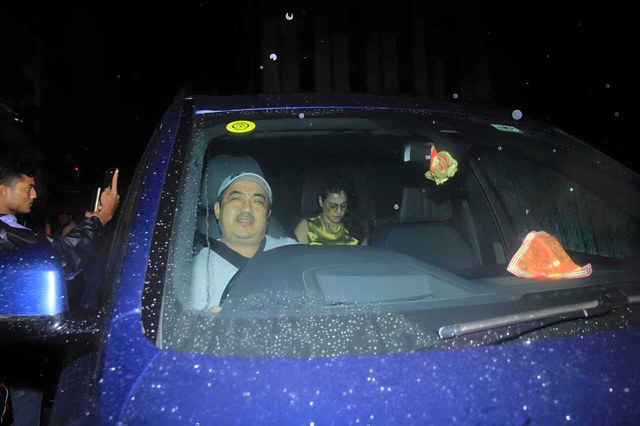 Karan Johar's close friend and actress Kajol, came to watch 'Rocky Aur Rani Kii Prem Kahaani'