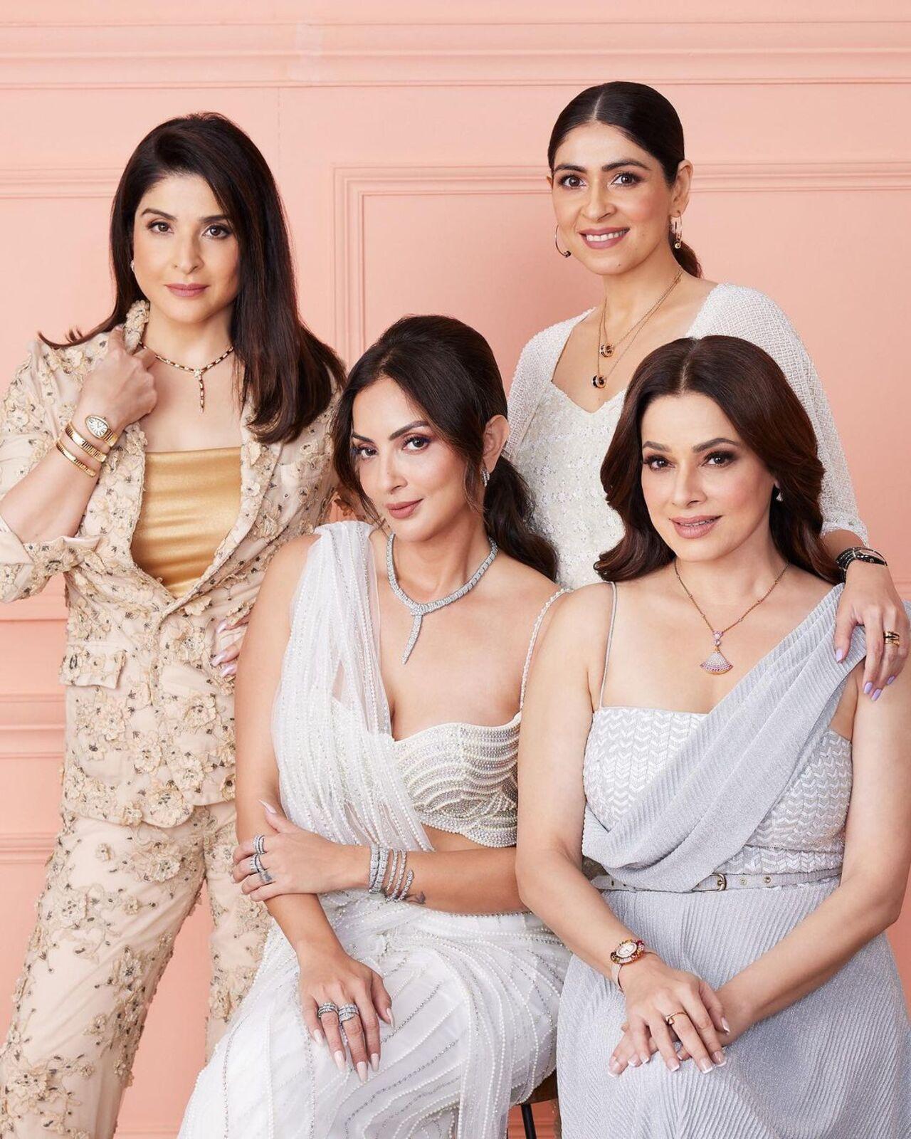 The four 'Bollywood Wives' star a strong, close bond with each other which dates back decades