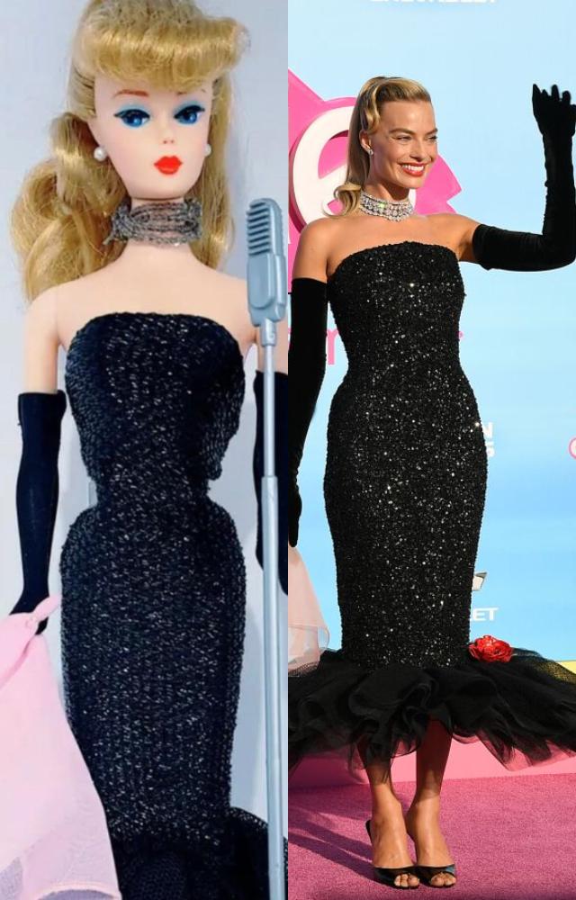 Barbie shop black dress