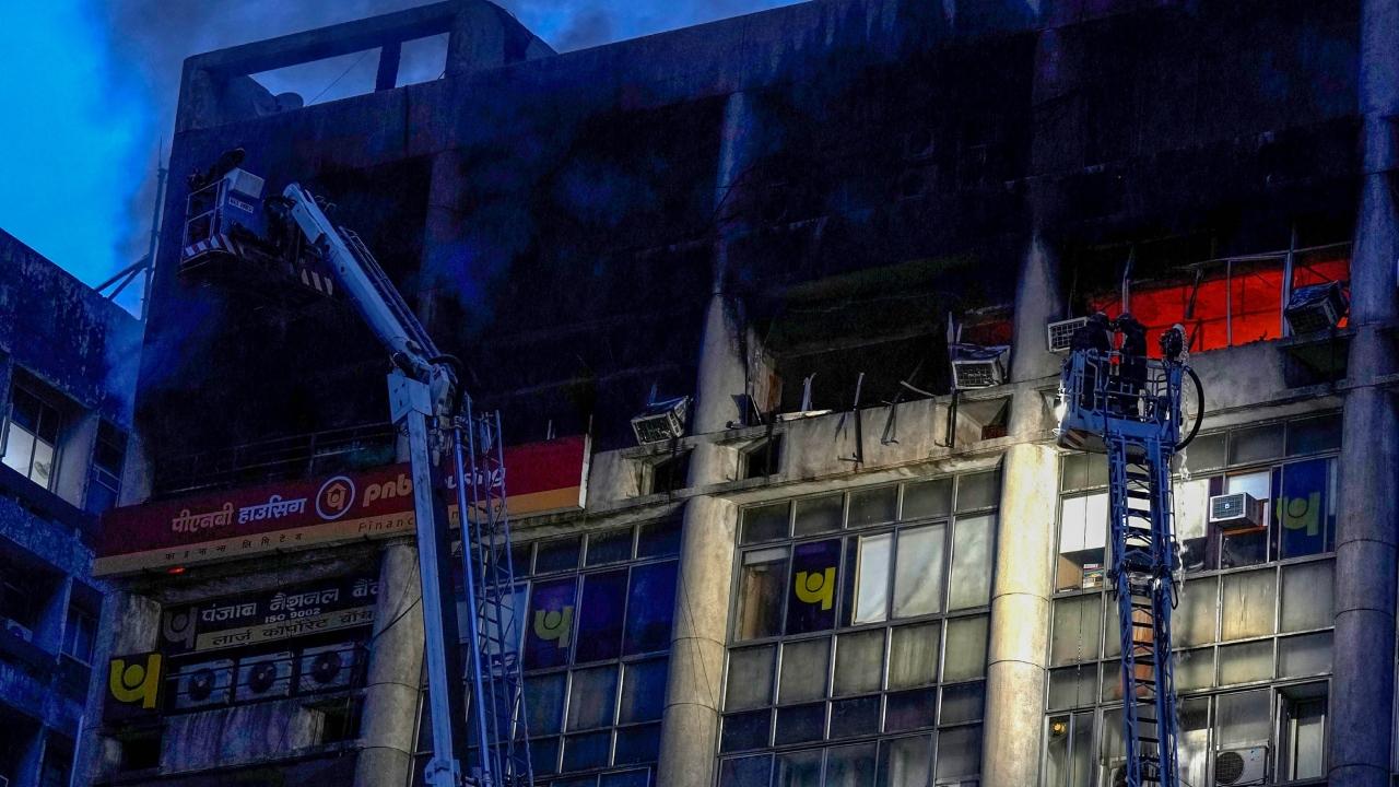 Deputy Commissioner of Police (New Delhi) Pranav Tayal said the fire had broken out on the ninth floor of the DCM building where the PNB bank has an office