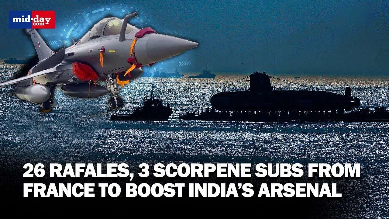 Defense Ministry approves proposal to buy 26 Rafales, submarines from France