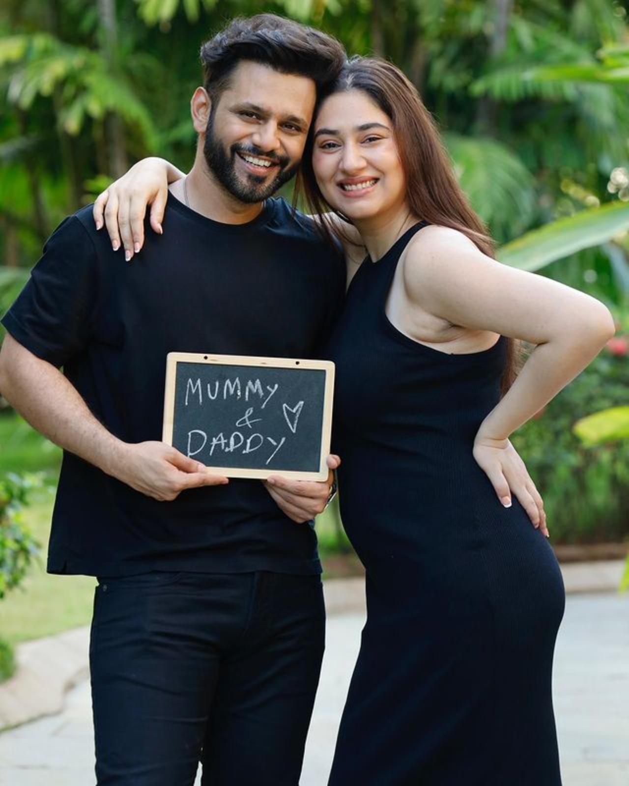 Rahul Vaidya and Disha Parmar announced their pregnancy in a cute joint Instagram post on May 18, 2023