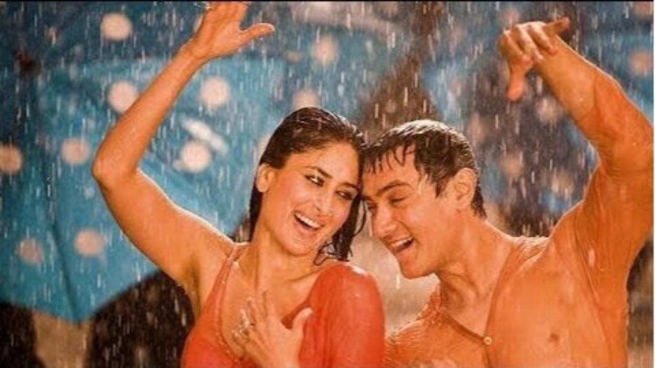 The song 'Zoobi Doobi' is a beautiful track showing a dream sequence where Aamir Khan and Kareena Kapoor enjoying and dancing as they are in love