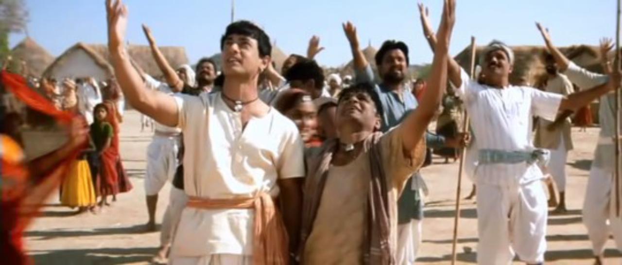 The emotional and joyful song ‘Ghanan Ghanan’  shows  a farmer’s happiness as the monsoon approaches 
