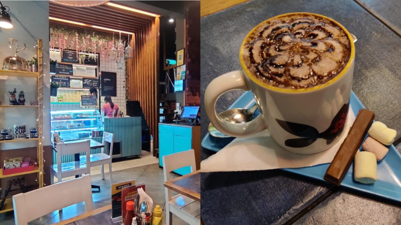 On the menu: Cadbury hot chocolate Cost: Rs 230 Address: Meher Premises, Shivaji Park, Dadar West, Dadar, Mumbai, Maharashtra 400028 