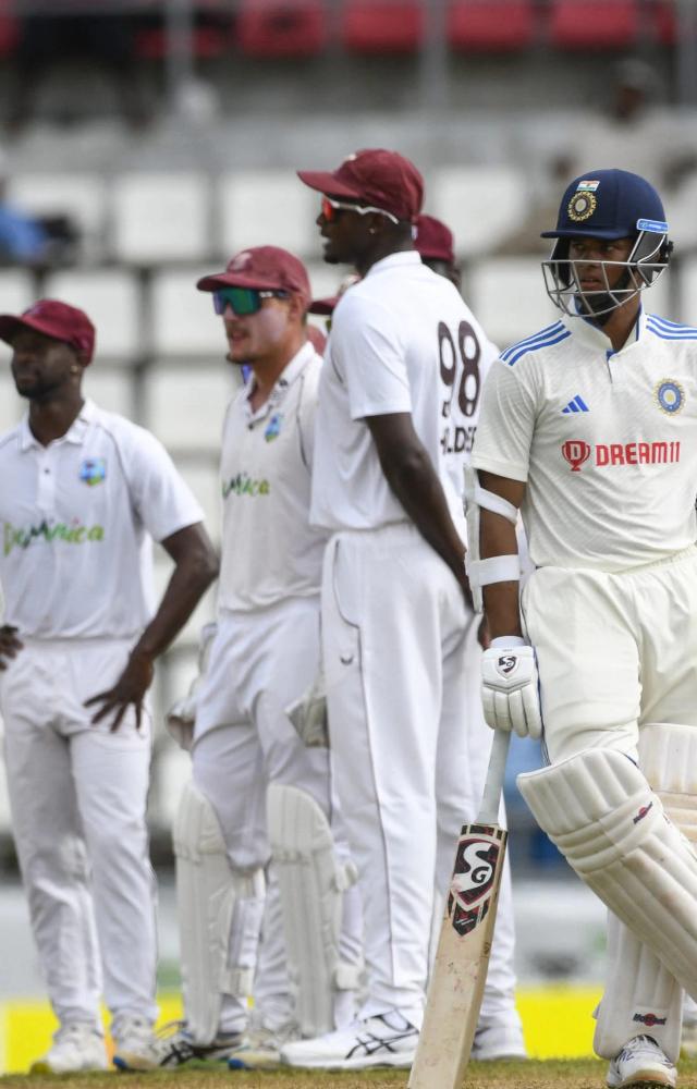 Team India achieved the highest run-rate in an innings (minimum 20 overs), scoring at 7.54 while posted 181 for 2 declared in 24 overs