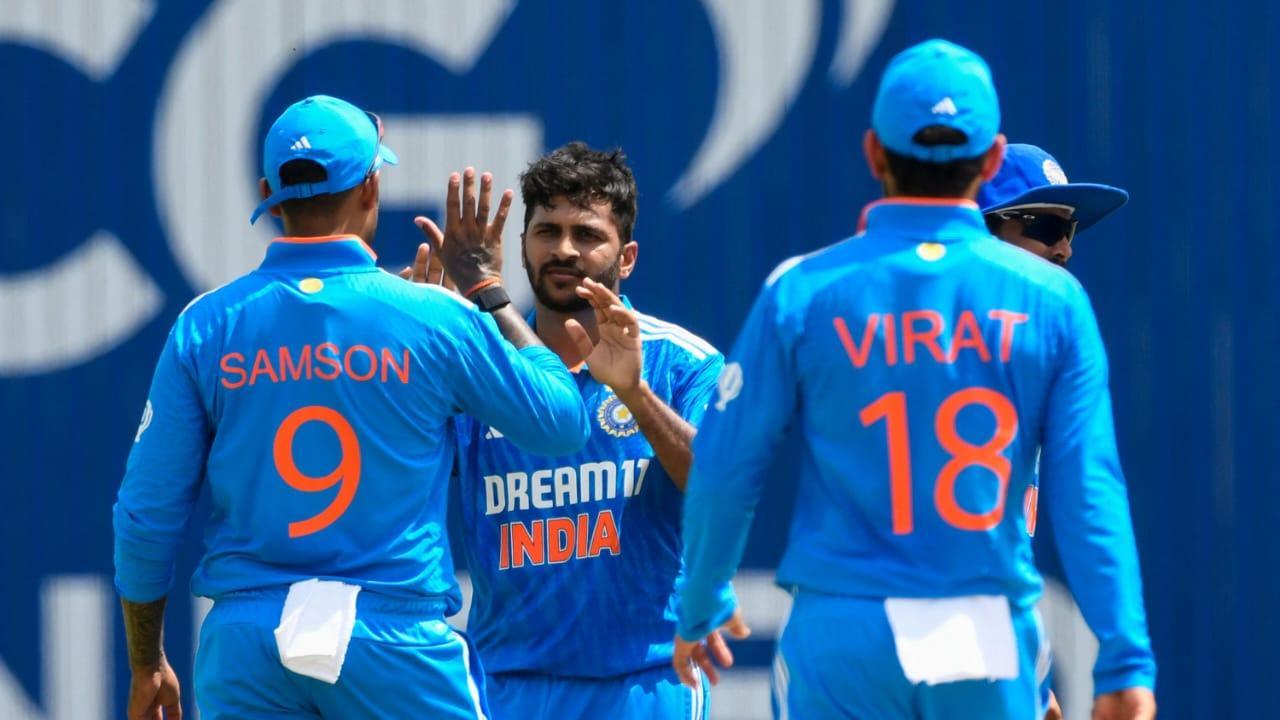 IND vs WI 1st ODI 2023: Kuldeep, Jadeja shine as India bowl out West Indies for 114