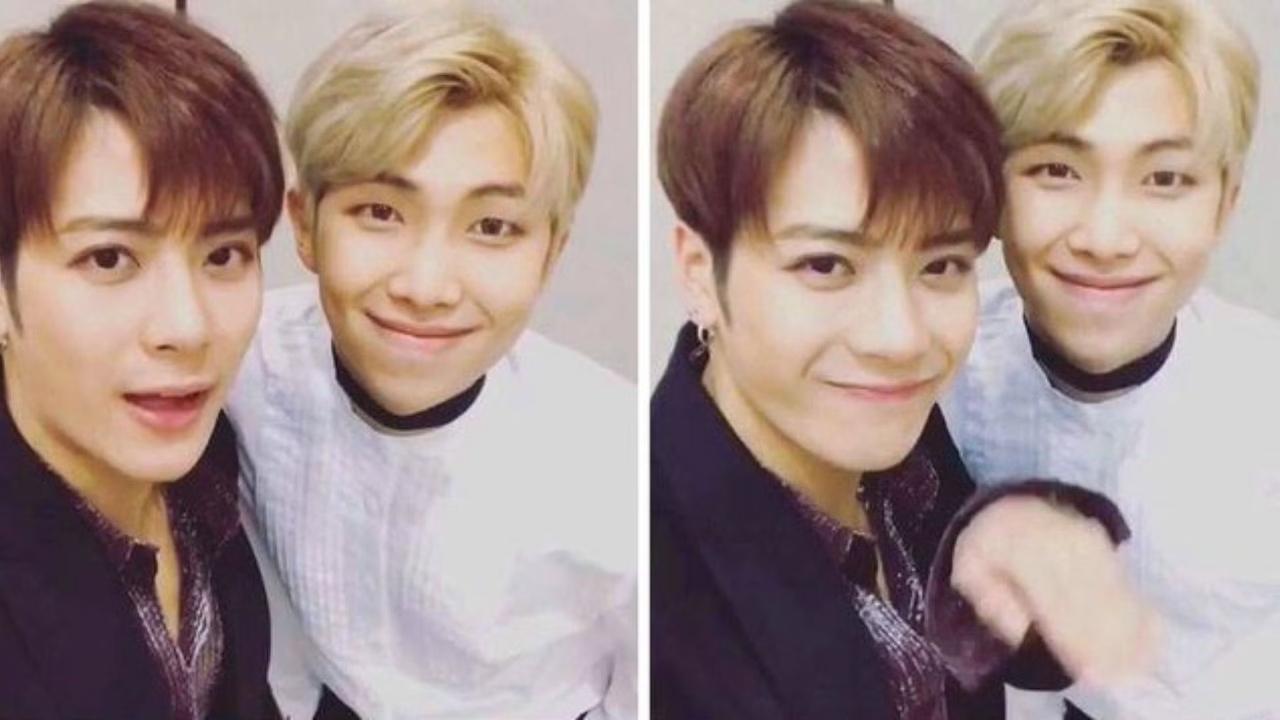 In an interview, Jackson also shared how Namjoon balances his hyper puppy-like self perfectly - the BTS leader is reserved and chooses his words carefully, which make him the perfect confidante and advisor. Even though the two don't meet each other very frequently, they often give shout-outs to each other at award shows - now that's what we call a secure friendship!