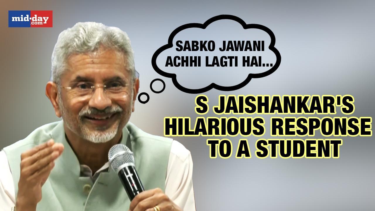 EAM S Jaishankar's response to a student left everyone in splits