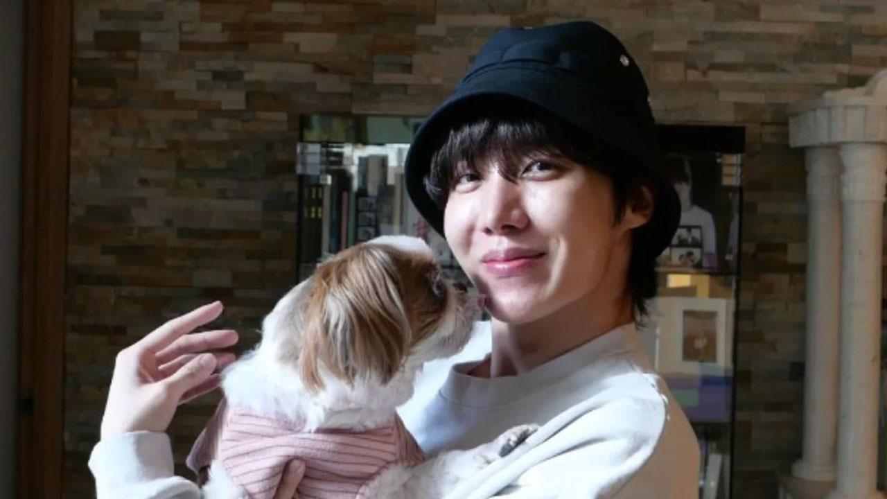 J-Hope’s sister Jiwoo revealed that their Shih Tzu Mickey is a rescue. Mickey was left at a gas station with a note from an elderly couple. Their daughter left her dog with them, but they were unable to take care of a young puppy. Jiwoo and her mom ended up bringing the puppy home and today Mickey is popular among BTS Army.