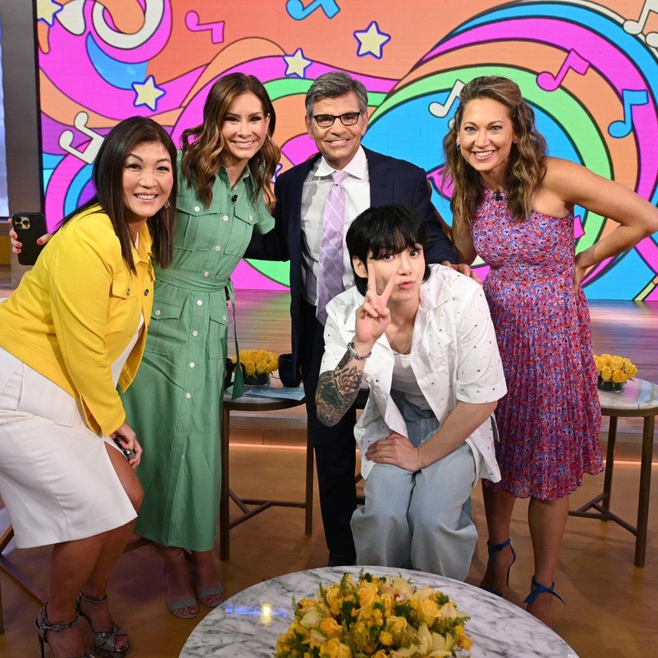Jung Kook sat down with Good Morning America for an interview, providing insights into his and Latto's collaboration on 'Seven'