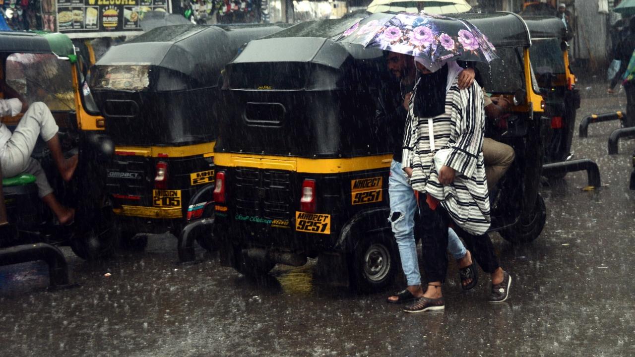 Some parts of the city witnessed waterlogging, as a result of which the movement of vehicles on roads slowed down. Railway authorities claimed that suburban trains were running as per their normal schedule, but commuters complained that there was a delay of 10-15 minutes
 