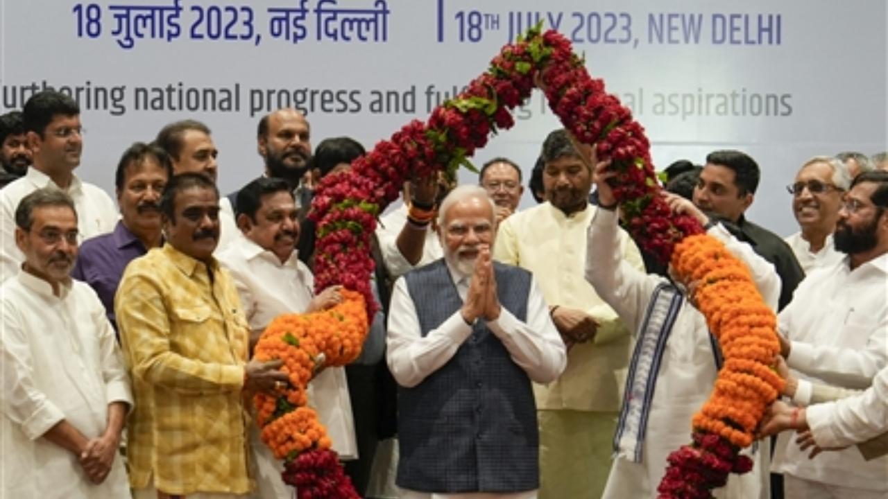 Alliances formed on basis of negativity never succeeded in country: PM Modi