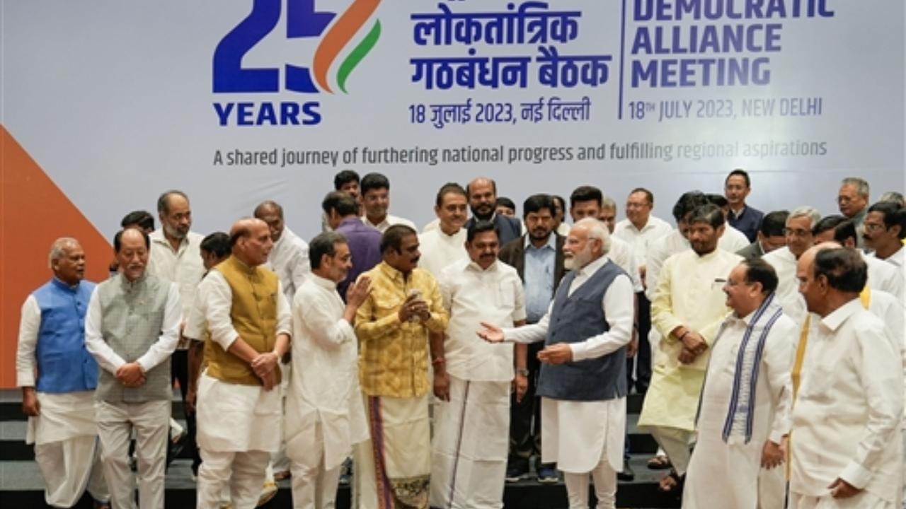 IN PICS: 'Ours is time tested alliance which seeks to further national progress'