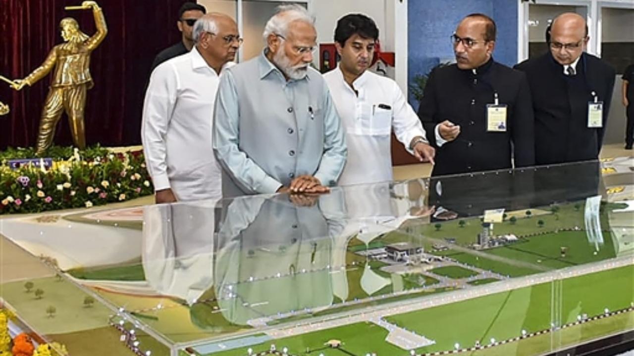 IN PHOTOS: PM Modi inaugurates international airport near Rajkot city in Gujarat