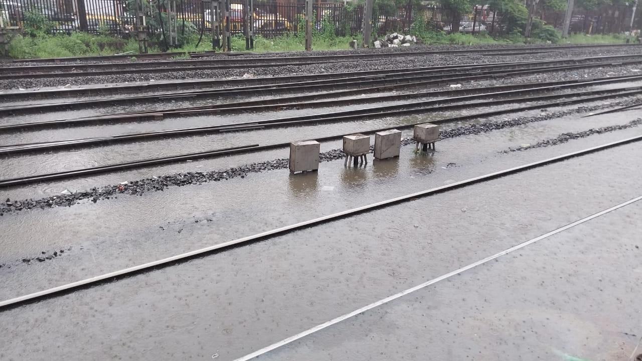 Mumbai rains: Central line local trains running late due to water-logging in Kalyan