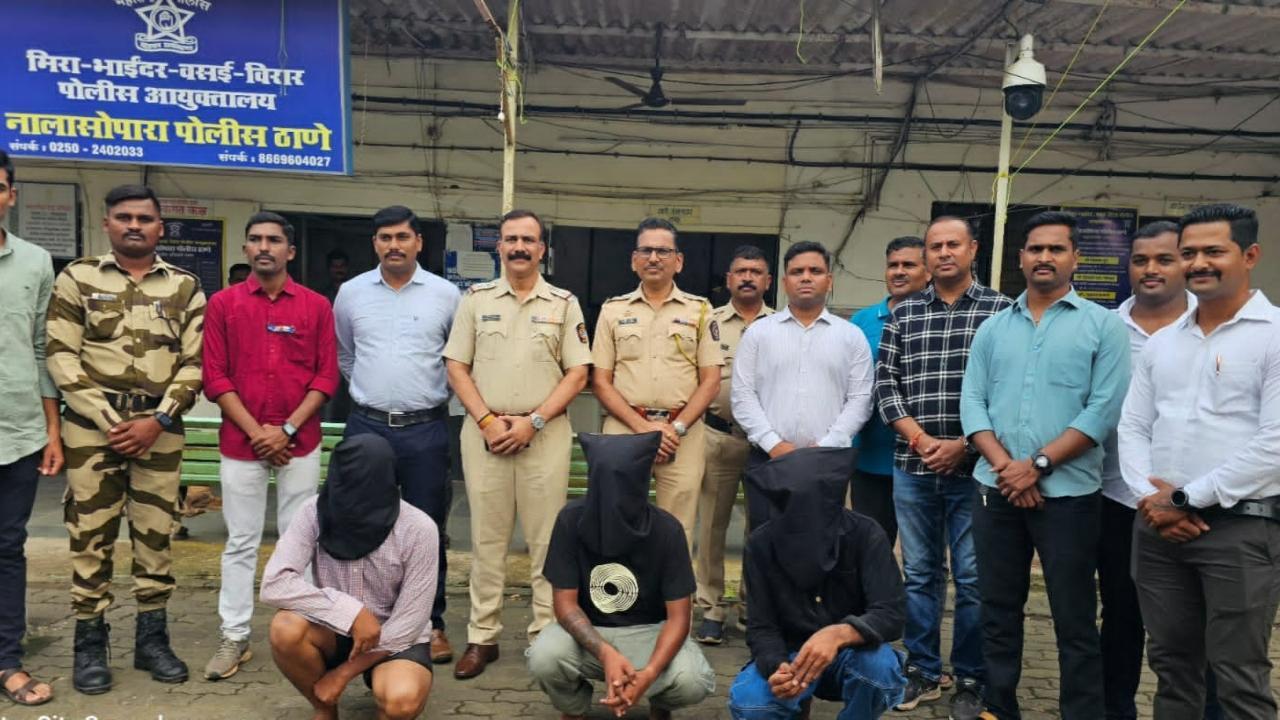 Three arrested in road rage incident in Nalasopara