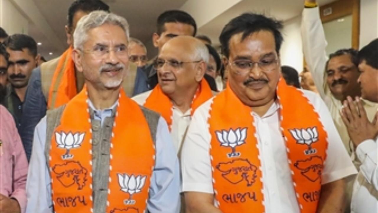 IN PHOTOS: Jaishankar files nomination papers for Rajya Sabha polls ...