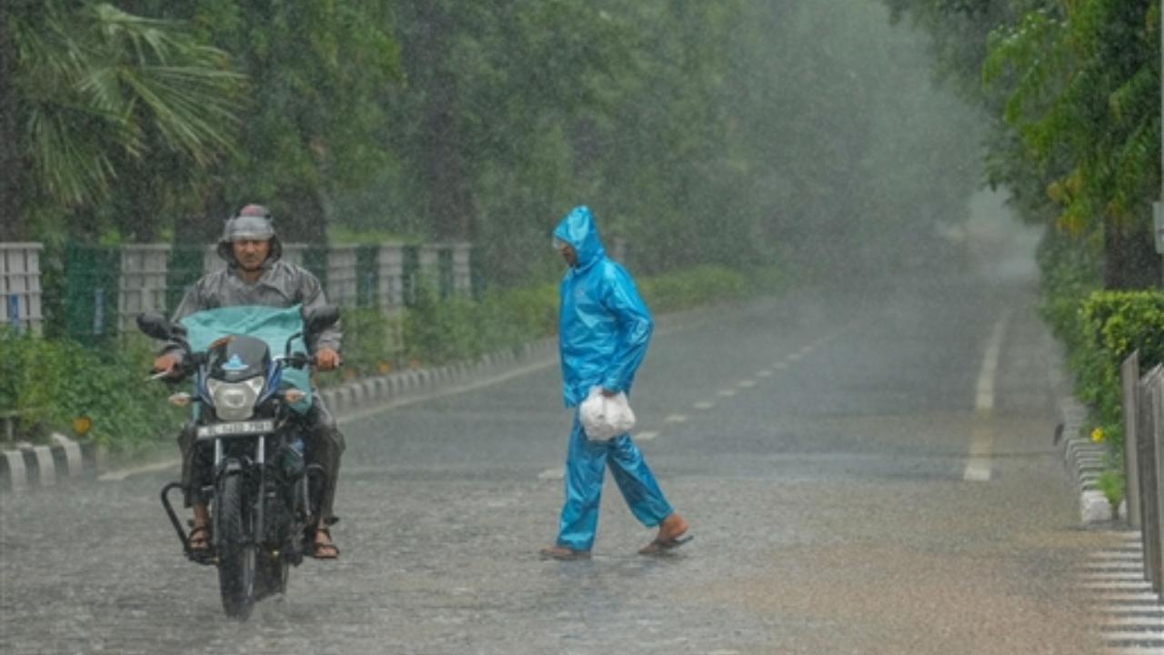 Delhi recorded 153 mm of rain in 24 hours ending 8:30 on Sunday, the highest in a single day in July since 1982, the India Meteorological Department said
 